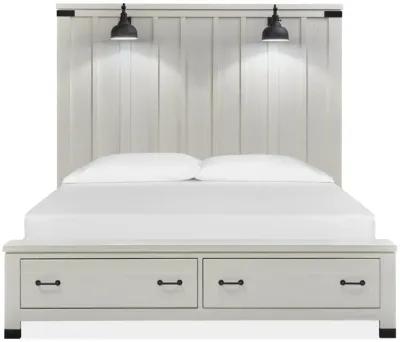 Harper Springs Complete Cal. King Panel Storage Bed