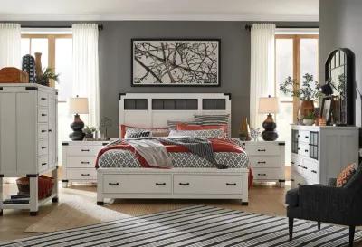 Harper Springs Complete Cal. King Panel Storage Bed