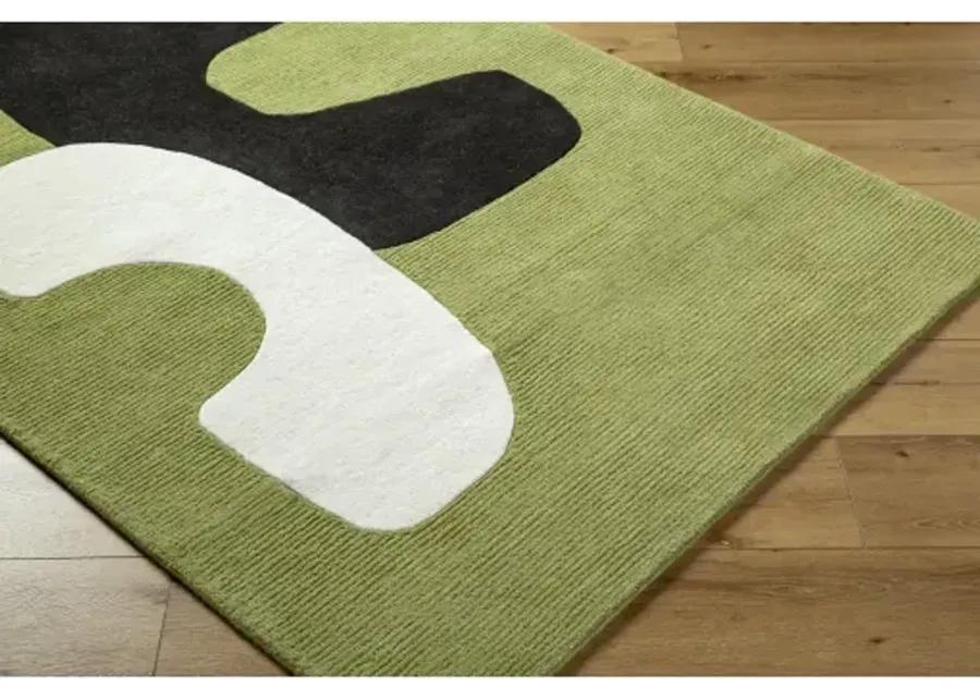 Rossi JWRS-2303 5' x 7'6" Hand Made Rug