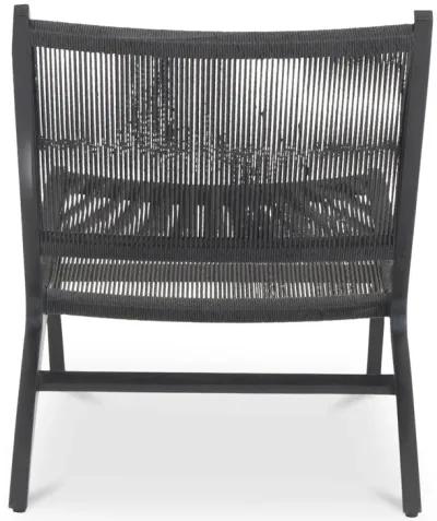 Palma Outdoor Lounge Chair Black