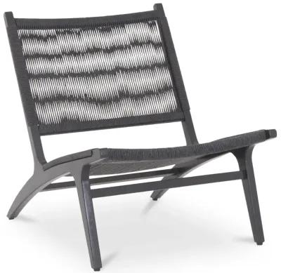 Palma Outdoor Lounge Chair Black