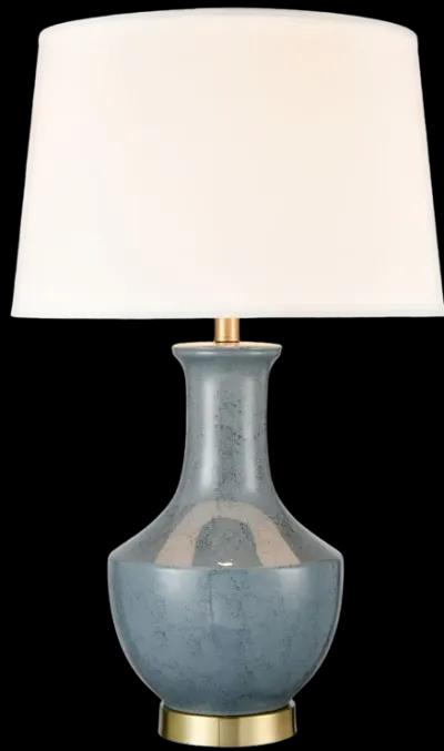 Nina Grove 28" High 1-Light Table Lamp - Blue