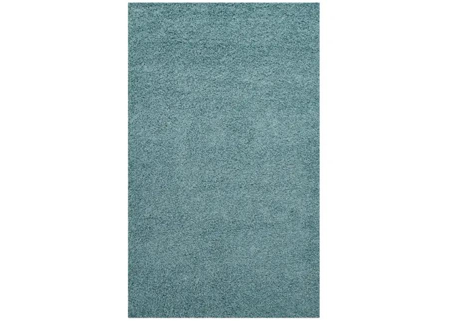 Enyssa Solid 8x10 Shag Area Rug