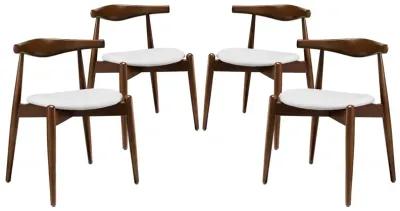 Stalwart Dining Side Chairs Set of 4