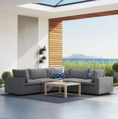 Commix 5-Piece Sunbrella� Outdoor Patio Sectional Sofa