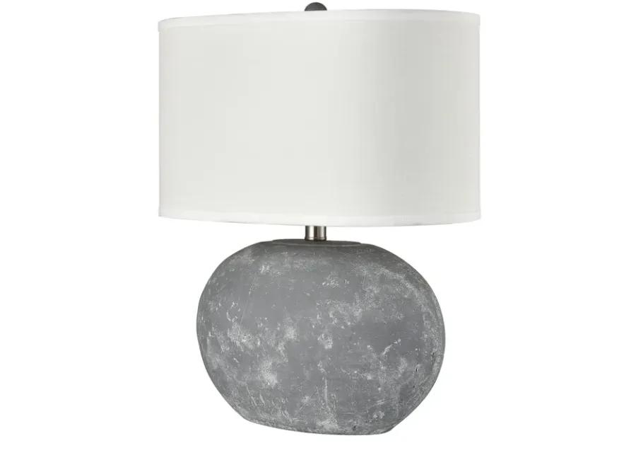 Elin 20'' High 1-Light Table Lamp - Concrete - Includes LED Bulb