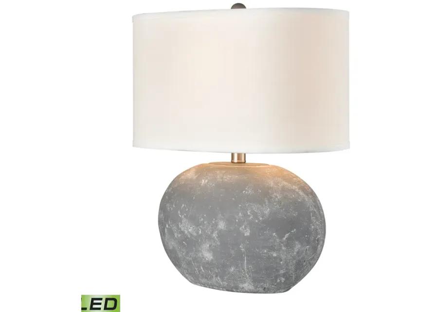 Elin 20'' High 1-Light Table Lamp - Concrete - Includes LED Bulb