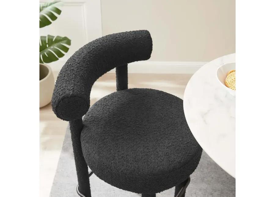 Toulouse Boucle Fabric Barstool