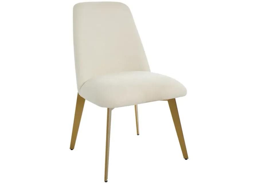 Vantage Off White Fabric Dining Chair