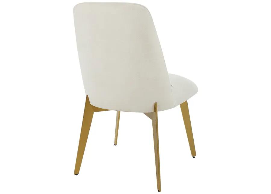 Vantage Off White Fabric Dining Chair