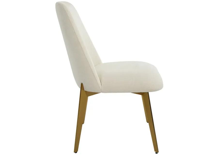 Vantage Off White Fabric Dining Chair