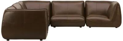 ZEPPELIN CLASSIC L MODULAR LEATHER SECTIONAL