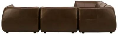 ZEPPELIN CLASSIC L MODULAR LEATHER SECTIONAL