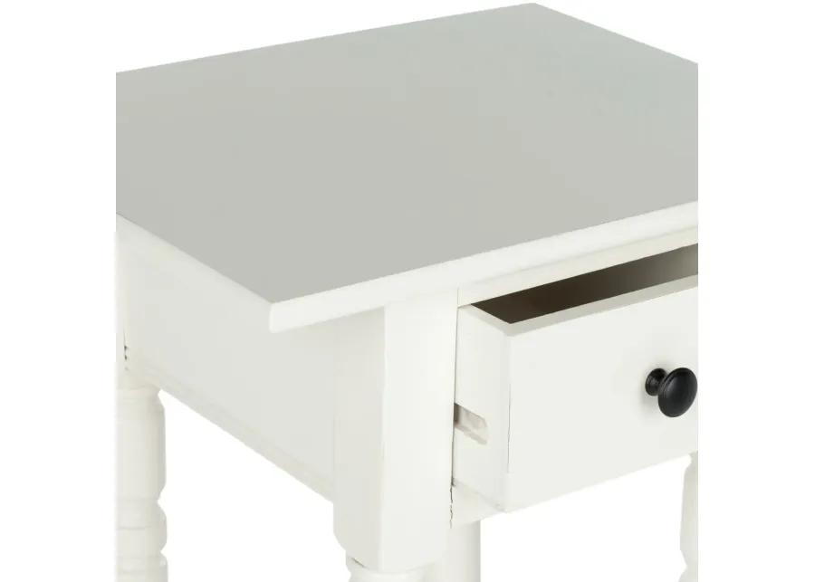 SABRINA END TABLE WITH STORAGE DRAWER