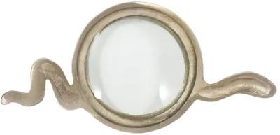 9" Snake Magnifying Glass, Gold