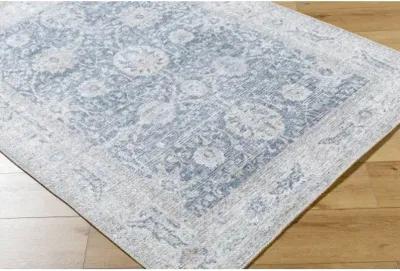 Vinny VNY-2306 6'7" x 9' Machine Washable Woven Rug