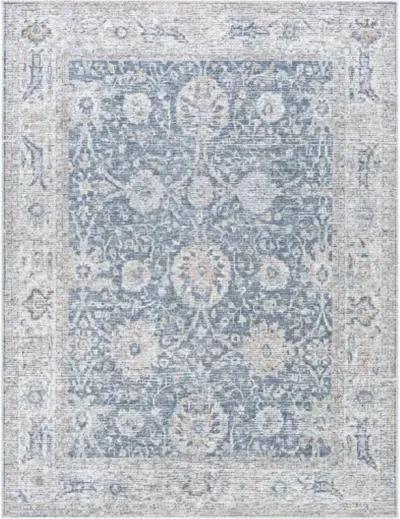 Vinny VNY-2306 6'7" x 9' Machine Washable Woven Rug