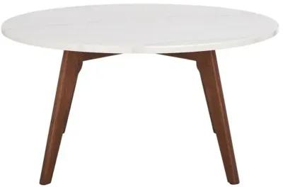 SYRIO ROUND MARBLE COFFEE TABLE