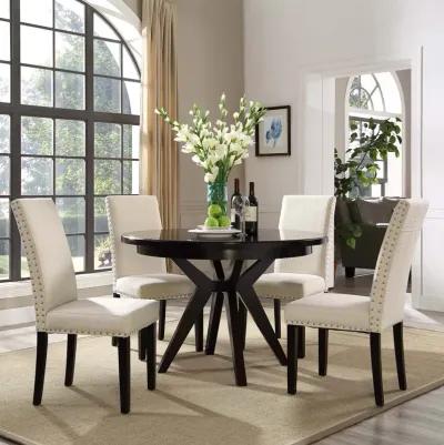 Parcel Dining Side Chair Fabric Set of 4