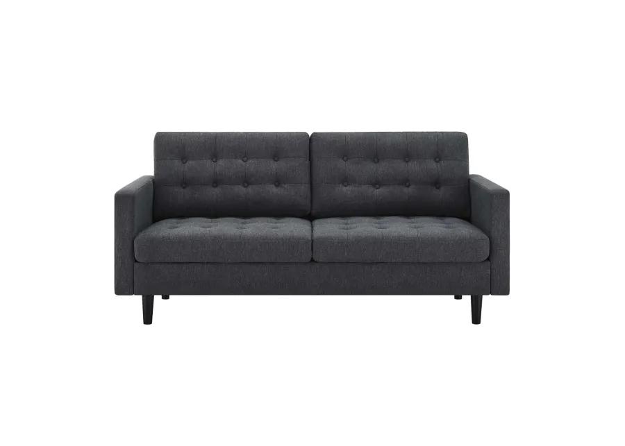 Exalt Tufted Fabric Sofa