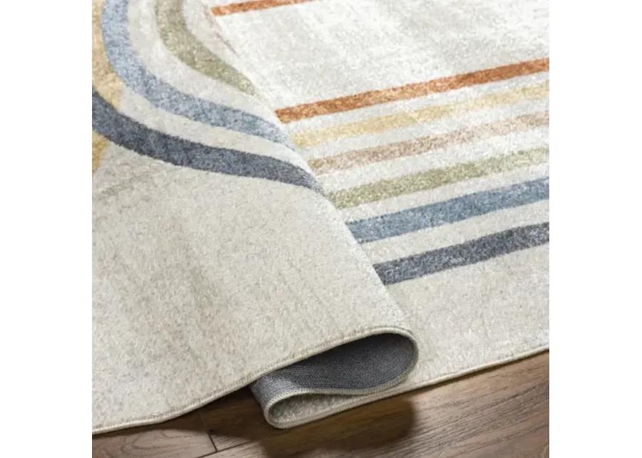 Lillian LLL-2314 2'7" x 7'3" Machine Woven Rug