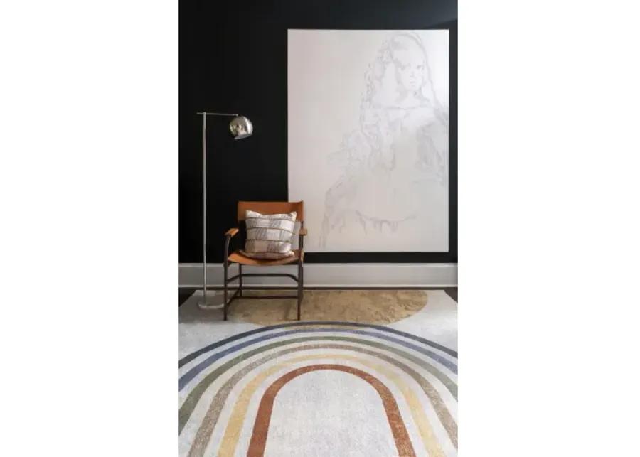 Lillian LLL-2314 2'7" x 7'3" Machine Woven Rug