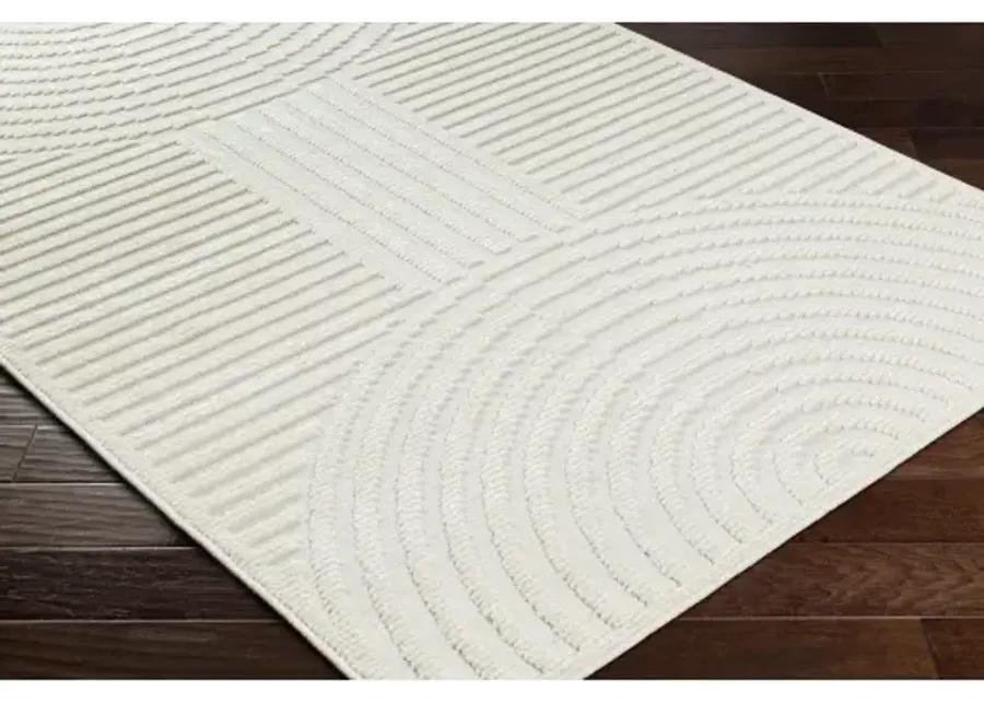 Lyna LYA-2312 5' x 7'2" Machine Woven Rug