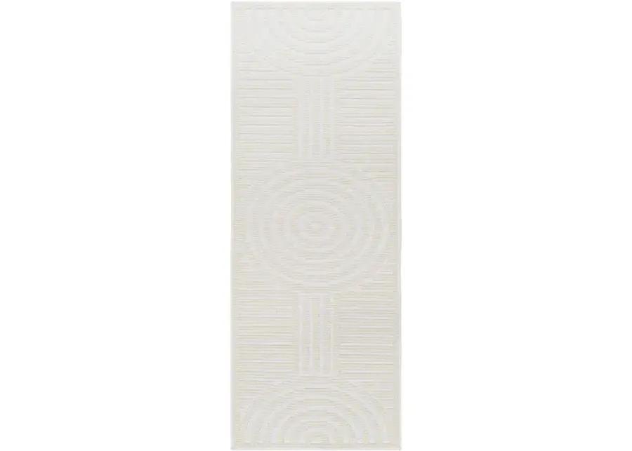 Lyna LYA-2312 5' x 7'2" Machine Woven Rug