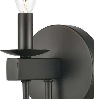 Williamson 7" High 1-Light Sconce - Black