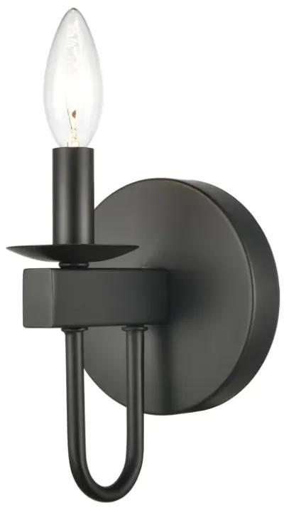 Williamson 7" High 1-Light Sconce - Black