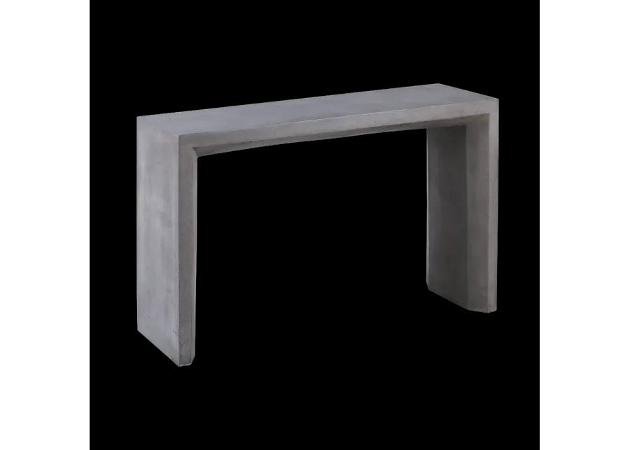 Chamfer Console Table