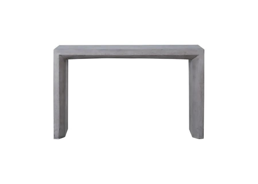 Chamfer Console Table