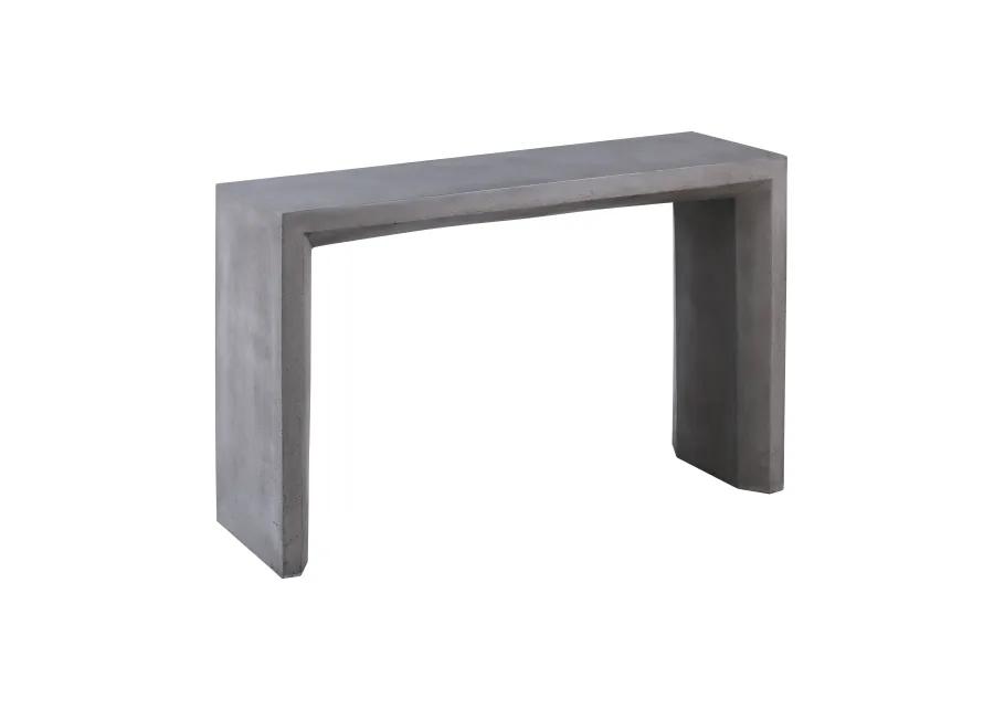 Chamfer Console Table