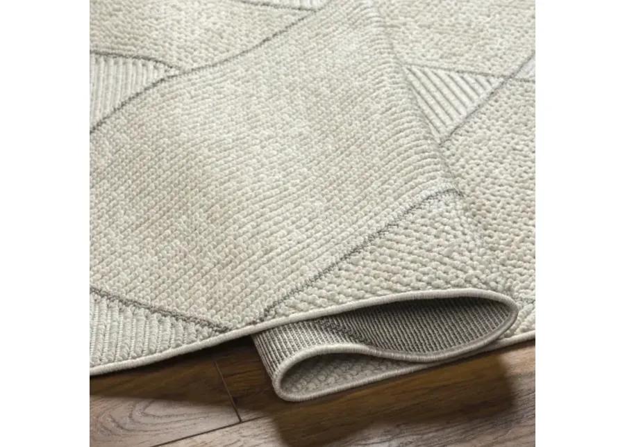 Finland FND-2303 6'7" x 9' Machine Woven Rug