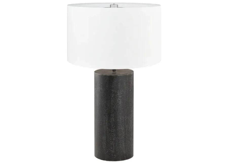 Daher 26'' High 1-Light Table Lamp - Black - Includes LED Bulb