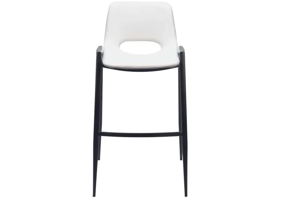 Desi Barstool (Set of 2) White