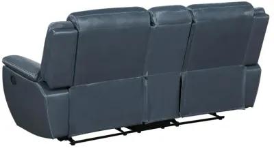 Sloane 3-piece Upholstered Motion Reclining Sofa Set Blue