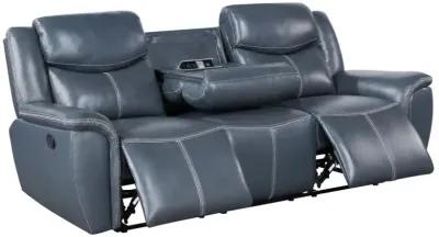 Sloane 3-piece Upholstered Motion Reclining Sofa Set Blue