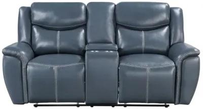 Sloane 3-piece Upholstered Motion Reclining Sofa Set Blue