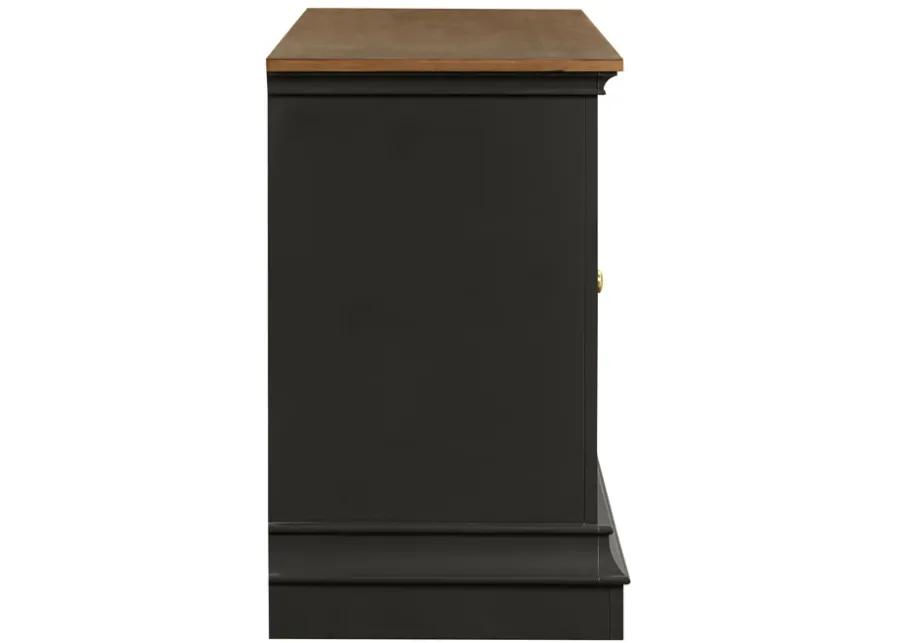 Hudson Charcoal Entertainment Console