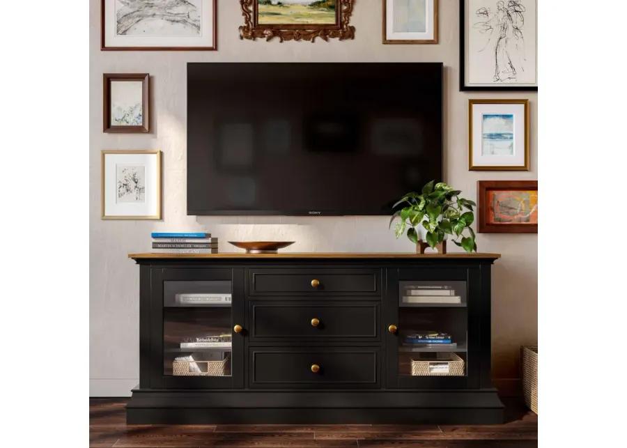 Hudson Charcoal Entertainment Console