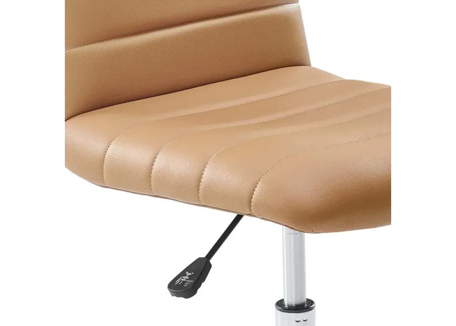 Ripple Armless Mid-Back Office Chair