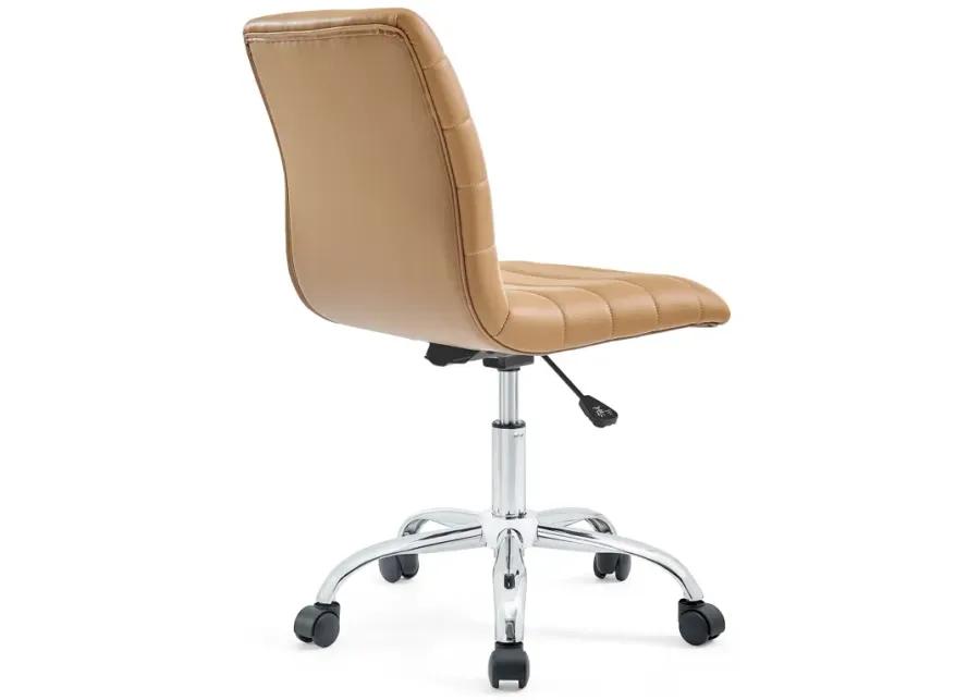 Ripple Armless Mid-Back Office Chair