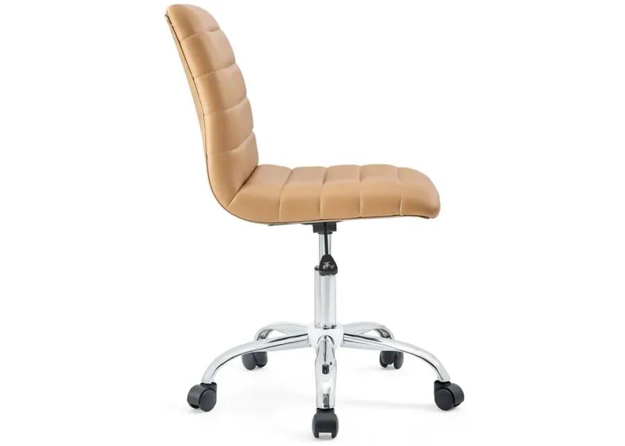 Ripple Armless Mid-Back Office Chair