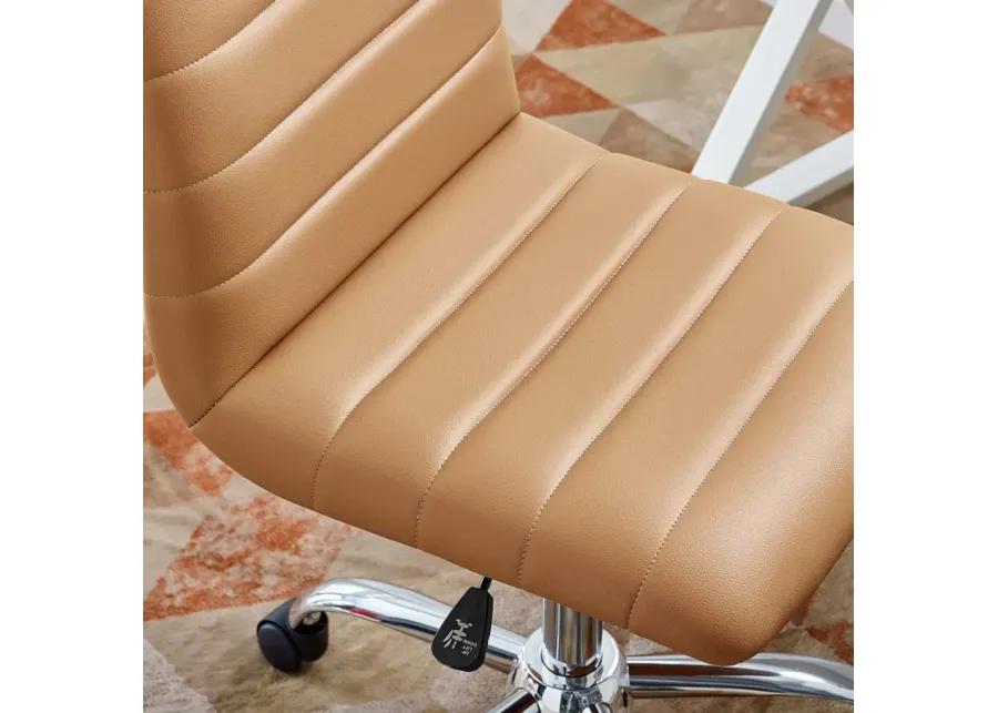 Ripple Armless Mid-Back Office Chair