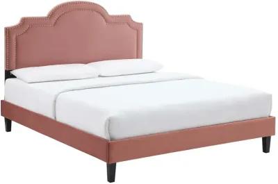 Aviana Performance Velvet Twin Bed