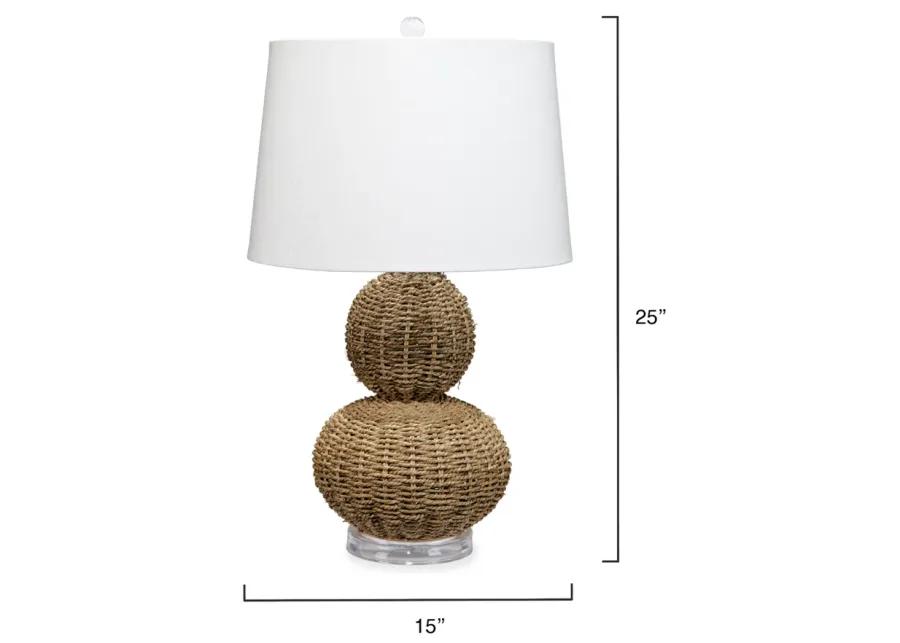 Sebastian Seagrass Table Lamp