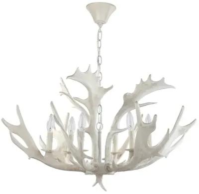 Birch Antler Chandelier