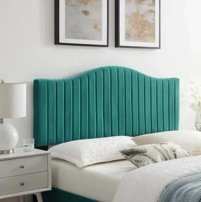 Brielle Channel Tufted Performance Velvet Twin Headboard