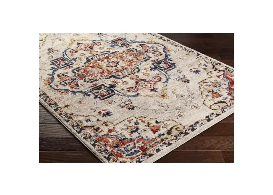 Liebe LBE-2308 7'10" x 10' Machine Woven Rug